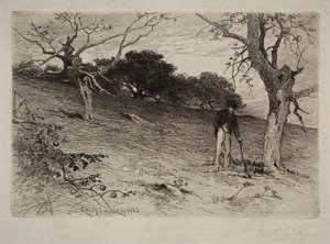 Maisema, 1883.
