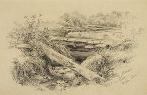 Montrose, New York, 1862 (grafiitti paperille)