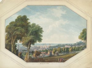 Greenwich kärjestä, noin 1820 (akvarelli).
