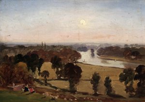 Näkymä Richmond Hilliltä tekijältä George Hilditch