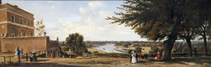 Näkymä Richmond Hilliltä, Wick vasemmalla, 1837 tekijältä George Hilditch