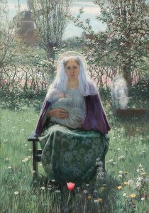 Jumalan äiti. 1892 tekijältä George Hitchcock