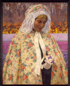 George Hitchcockin (1850-1913) La Mariie -maalaus (ec.amer) 1906 Yksityinen kokoelma tekijältä George Hitchcock