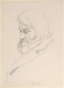Thomas Carlylen muotokuva, n. 1875