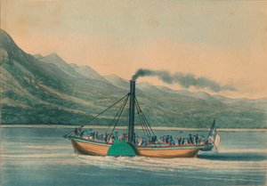 Matka Loch Lomondille, 1825.