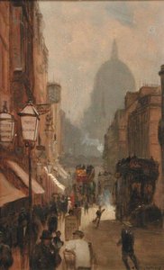 Fleet Street (öljy paneelissa)