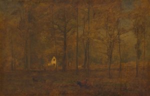 Syksyn metsät tekijältä George Inness