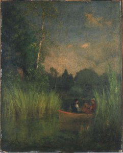Hämärä ruovikossa (Alexandria Bay) tekijältä George Inness