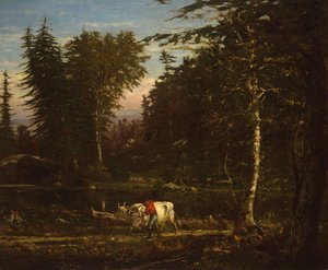 Adirondack-vuoristossa tekijältä George Inness