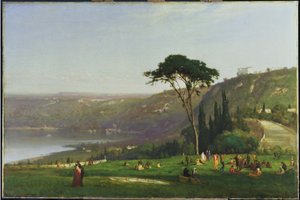 Albanojärvi tekijältä George Inness