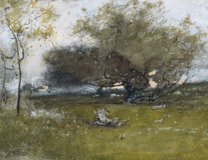 Vanhat omenapuut  tekijältä George Inness
