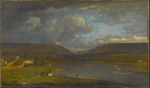 Delawarejoella tekijältä George Inness