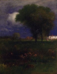 Syyskuun iltapäivä tekijältä George Inness