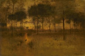 Haikaran koti tekijältä George Inness