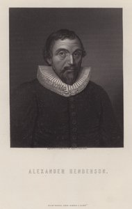 Alexander Henderson, skotlantilainen teologi tekijältä George J. Stodart