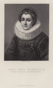 Lady Anna Mackenzie, Balcarresin ja sen jälkeen Argyllin kreivitär tekijältä George J. Stodart