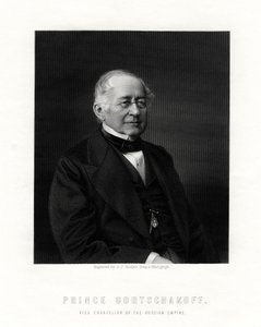 Prinssi Gorchakov, venäläinen diplomaatti, 1800-luku