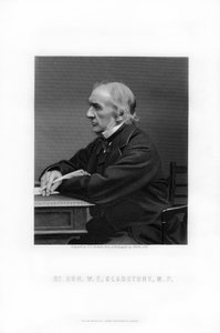 William Ewart Gladstone, Britannian liberaalipuolueen valtiomies ja pääministeri, 1893.