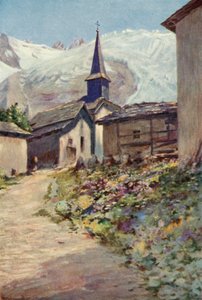 The Village of Tour (väri litho)