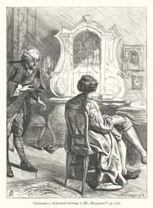 Kuvitus hyväluontoiselle miehelle (kaiverrus)