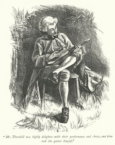 Kuvitus teokseen The Vicar of Wakefield (kaiverrus)