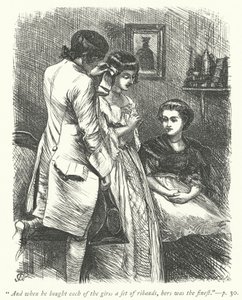 Kuvitus teokseen The Vicar of Wakefield (kaiverrus)