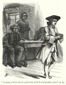 Kuvitus teokseen The Vicar of Wakefield (kaiverrus)