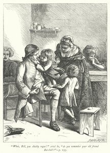 Kuvitus teokseen The Vicar of Wakefield (kaiverrus)
