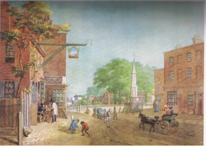 Tottenham Village vuonna 1822