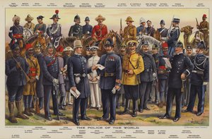 Maailman poliisi (chromolitho)