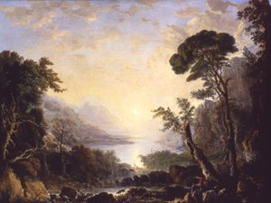 Koostumus, Italian maisemat tekijältä George Loring Brown