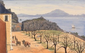 Afrikan vuoret Gibraltarin sairaalasta