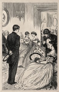 Coelebs etsimässä Mulready-kirjekuorta tekijältä George Louis Palmella Busson Du Maurier