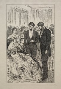 Paljon melua tyhjästä, 1866. tekijältä George Louis Palmella Busson Du Maurier