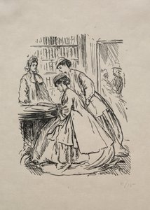 Paljon melua tyhjästä, 1866. tekijältä George Louis Palmella Busson Du Maurier