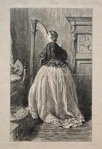 O Sing Again that Simple Song, 1862. tekijältä George Louis Palmella Busson Du Maurier