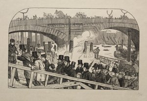 Live Stream London Bridgellä - sillan alla tekijältä George Louis Palmella Busson Du Maurier