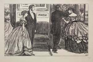 Timanttien kuningatar – Kuinka hän voitti ja hävisi, 1866. tekijältä George Louis Palmella Busson Du Maurier