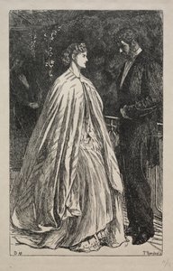Kaksi yhteen Majorissa, 1866. tekijältä George Louis Palmella Busson Du Maurier