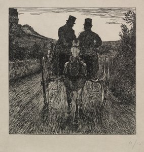 Miksi Pifflers menetti paluuottelunsa, 1865. tekijältä George Louis Palmella Busson Du Maurier