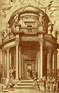 Yhteisen rukouskirjan nimisivu tekijältä Bartolome Esteban and studio Murillo