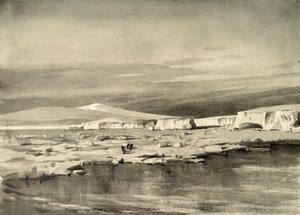 Bay of Whales tai Balloon Bight, c1908, 1909. tekijältä George Marston