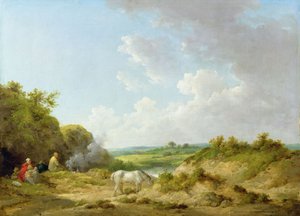 Mustalaisten leiri tekijältä George Morland