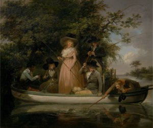 Puolueen kalastus tekijältä George Morland