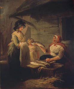 Fishwife, 1780-luvun loppu. tekijältä George Morland