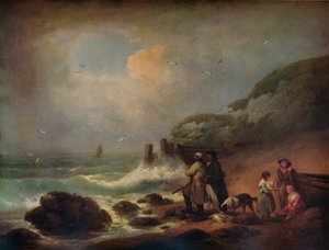Merilintujen ammunta, 1795 tekijältä George Morland