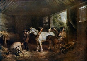 Tallin sisäpiha, 1791, 1912. tekijältä George Morland