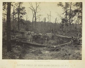 New Hope Churchin taistelukenttä, GA, nro 2. tekijältä George N. Barnard