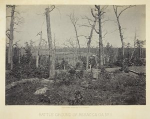 Resaccan taistelualue, GA, nro 3. tekijältä George N. Barnard