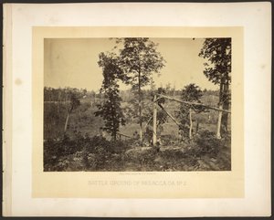 Resaccan taistelutanner, Ga. Nro 2 tekijältä George N. Barnard